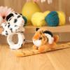 Non-Toxic 1Pc Creative Stuffed Animals Hug Slap Bracelet Plush Slap Bracelets Bulk Tiger Stuffed Plush Kids Toy For Birthday Party Gifts