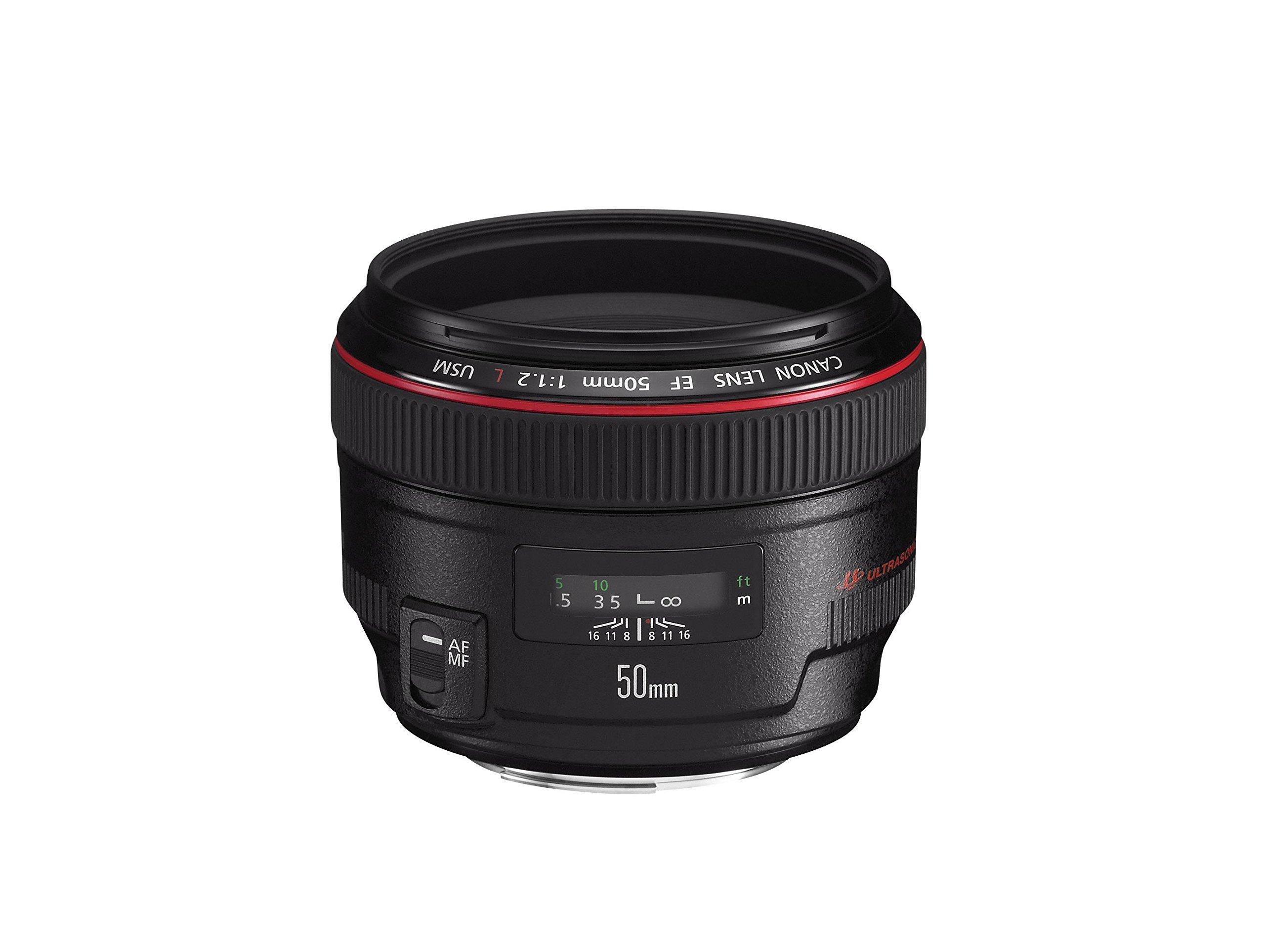 

Canon single focus standard lens EF50mm USM full size compatible F1.2L