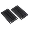 2pcs RV Air Vent Louver Professional Bathroom Office Ventilation Outlet Grille Louver for Boat