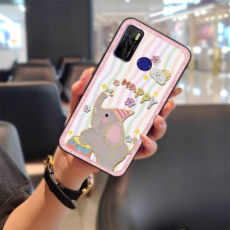 Silicone Waterproof Phone Case For Tecno Camon15/15Air/16S/KD7H/CD6/CD7/Spark5/5Pro Soft case Anti-knock Protective TPU