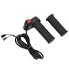 Twist Throttle Handlebar Grip Set Low Middle High Gears 12V To 99V with Button for Dirt Bike