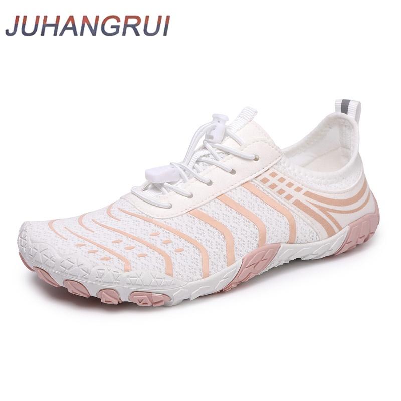 Couple Water Crossing Beach Shoes Quick Dry Swimming Surfing Aqua Shoes Soft Sole Barefoot Sneakers Fitness Yoga Shoe Breathable