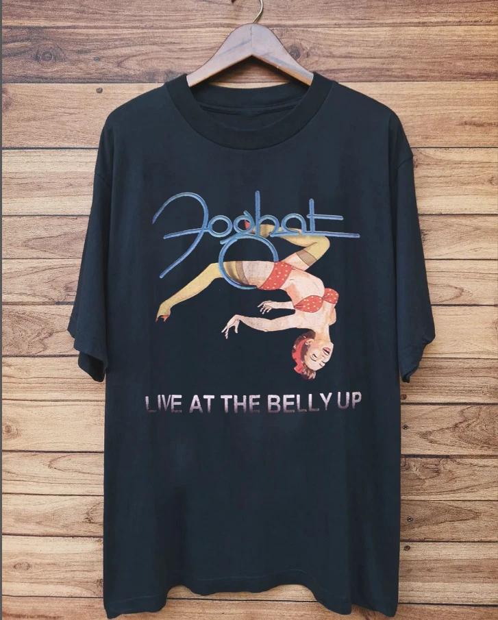 Foghat Live At The Belly Up T Shirt Full Size S-5XL S