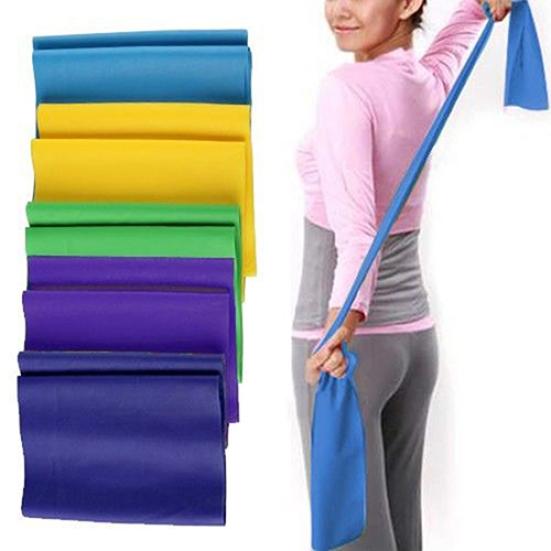 1.5M High Elasticity Yoga Rubber Stretch Resistance Exercise Fitness Band