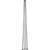 Hairpin Table Legs 36" Black Set of 4 Desk Legs 880lbs Load Capacity (Each 220lbs) Hairpin Desk Legs 3 Rods for Bench Desk Dining End Table Chairs