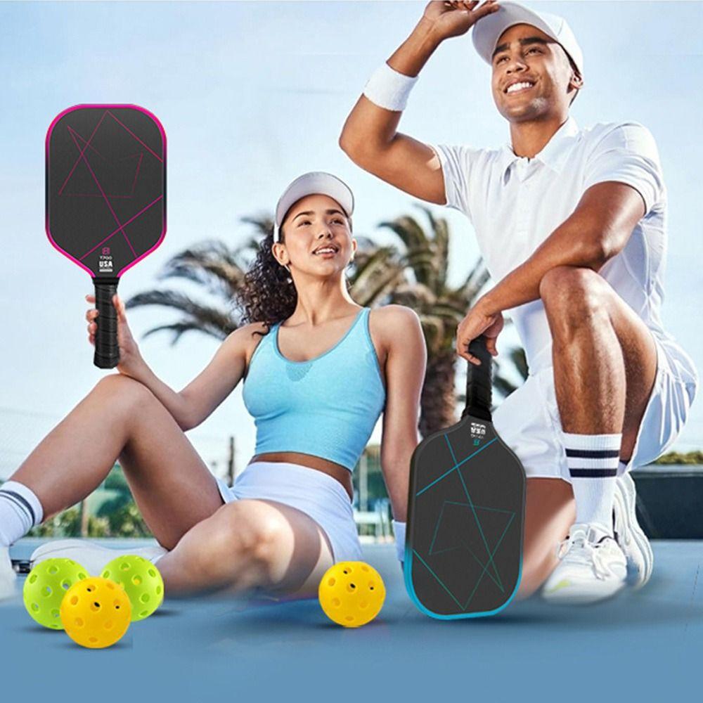 Frosted Surface Pickleball Paddle T700 Carbon Fiber Pickle Ball Paddle  Professional
