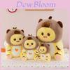 Cute Yellow Dragon Plush Doll With Capybara Design For Kids And Collectors