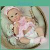 Silicone Doll 18in Realistic Character With Gift For Kids Holiday Play