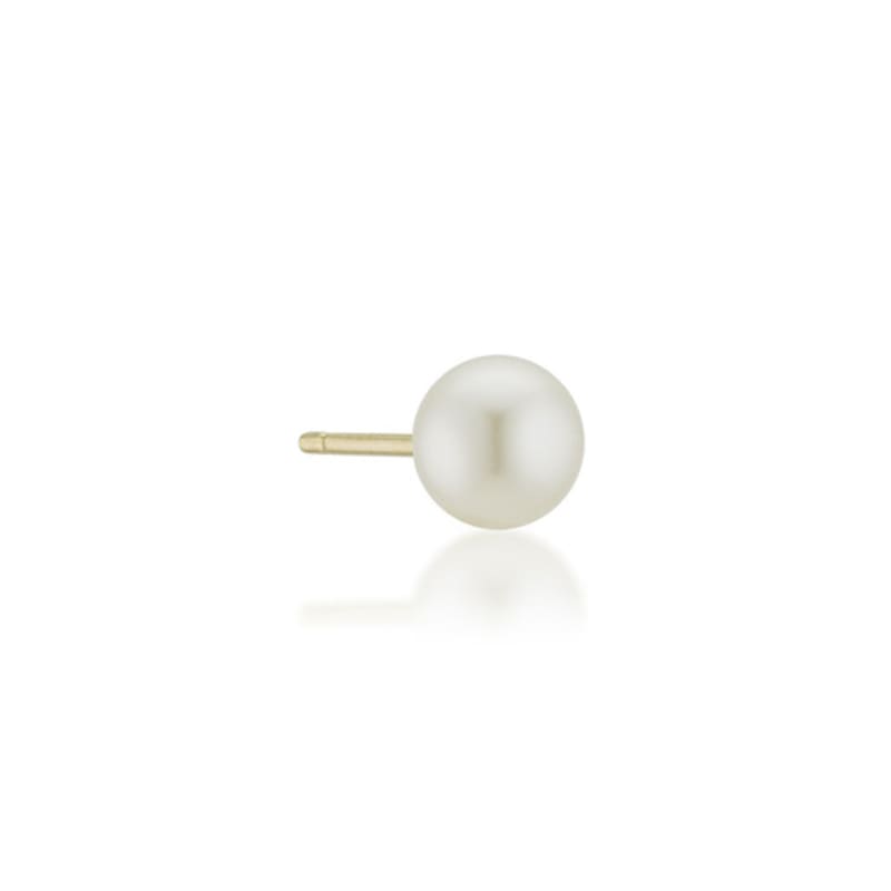 NORMALLEE [14K] Essential Pearl Earrings (6mm)