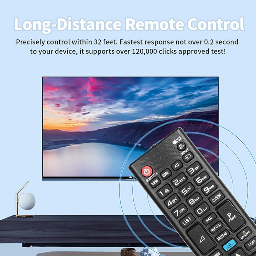 AKB73975757 For LG TV Remote Control Infrared Ergonomic Wireless Replacement Handheld Controller