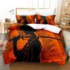 2024 Samurai Champloo Bedding Set Single Twin Full Queen King Size Aldult Duvetcover 3D Anime Bed Sheet Set for Boys Bedroom