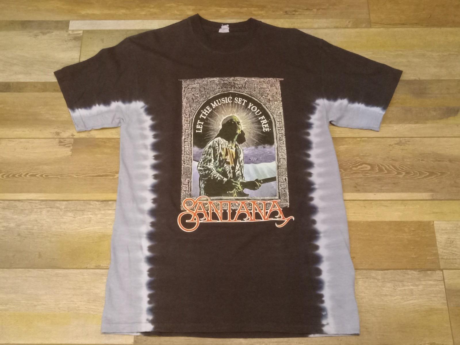 Santana Set You Free Medium Tie Dye T-Shirt M