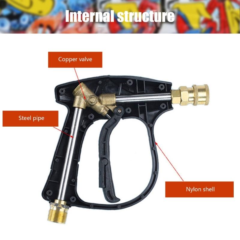 Professional Electric Power Washer 5 Adjustable Sprayed Tip Universal M22 Connector For Multiple Surfaces Washing Stubborn Stains