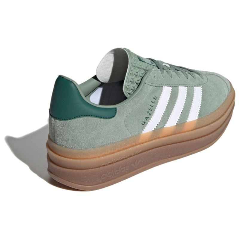 Adidas Gazelle Bold Sølvgrønn Gummi Damesneakers ID6998