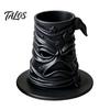 Minimalist Tabletop Organizer Wizard Hat Storage Box, Gothic Desk for Makeup Brushes And Compact Countertop Case Pens, Dark Academia Vintage Halloween