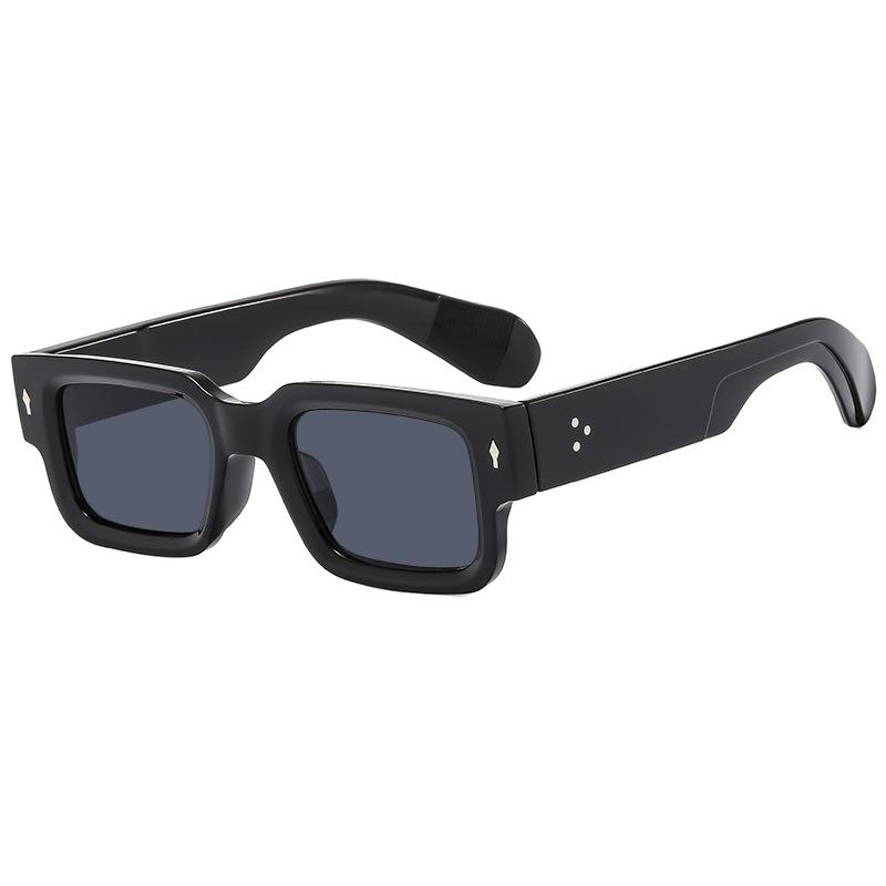 Arrow Rice Nail Sunglasses Square Fashion Sunshade Sunglasses Sun Protection Personalized Sunglasses Rivet Beach Men