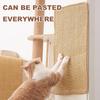 Cat Scratcher Mat with Sticky Tapes Sisal Fabric Cat Scratching Pad Cat Scratching Rug Wall Scratcher Protect Couch and Carpets