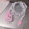 Cute Animal Puppy Charger Data Cable Winder Protective Cover Kits For Iphone 18W 20W Charger Case Anti-Break Wire Bites Shell