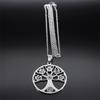 7 Chakra Healing Tree of Life Necklace for Women Men Stainless Steel Silver Color Spiritual Buddhism Necklace Jewelry bijoux