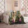 Skibidi Toilet Cartoon Printing Blanket Speaker Man Tv Man Warm blanket Flange Blanket Picnic Blanket For Beds Gift