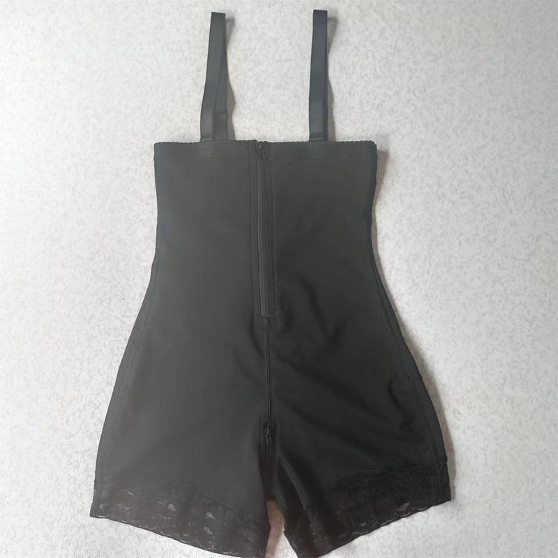 New Women's Tummy Control Bodysuit with Zipper and Corset Camisole for Hip Lifting