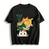 My Hero Academia Izuku Midoriya Evolve Form Print Lässiges T-Shirt Reines Baumwoll-T-Shirt