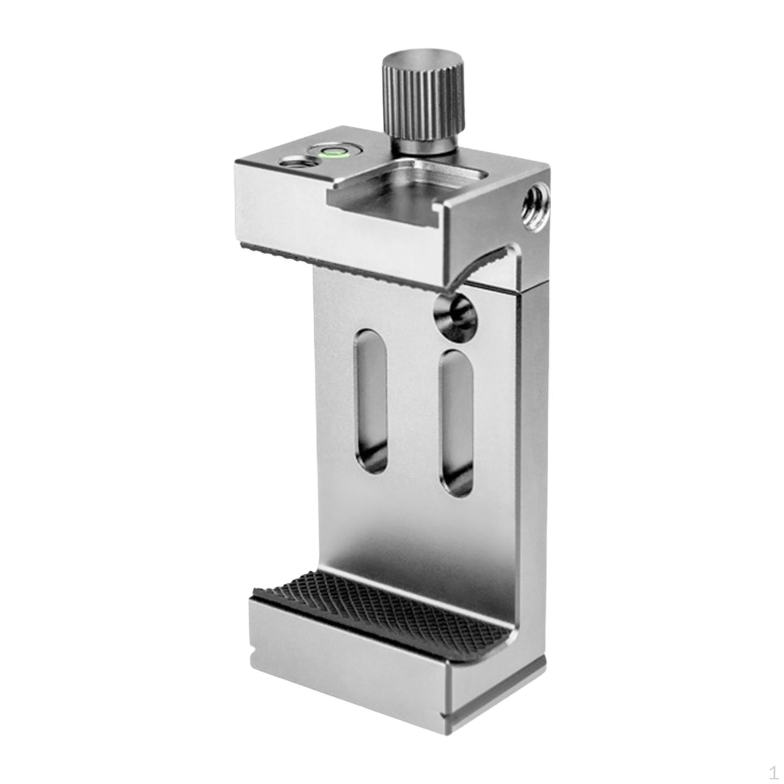 

Держатель для телефона для штатива, адаптер с резьбой 1/4, стабильный, портативный, многофункциональный, регулируемая вспышка