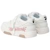OFF WHITE Out Of Office žemi sportbačiai vaikščiojimui 'White Pink' Moteriški OWIA259S22LEA0050130