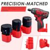 Tool Holders and Battery Holder Compatible Milwaukee M12 12V Wall Mount Hanger Battery Drill Tool Storage for Shelf Work Van Too
