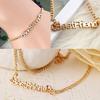 Unisex Letters Friendship Chain Bracelet Jewelry Gifts for Best Friend