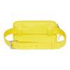 Burberry Exclusive Check Pattern Grain Leather Shoulder Bag Crossbody Waist Bag Men's Marigold Yellow