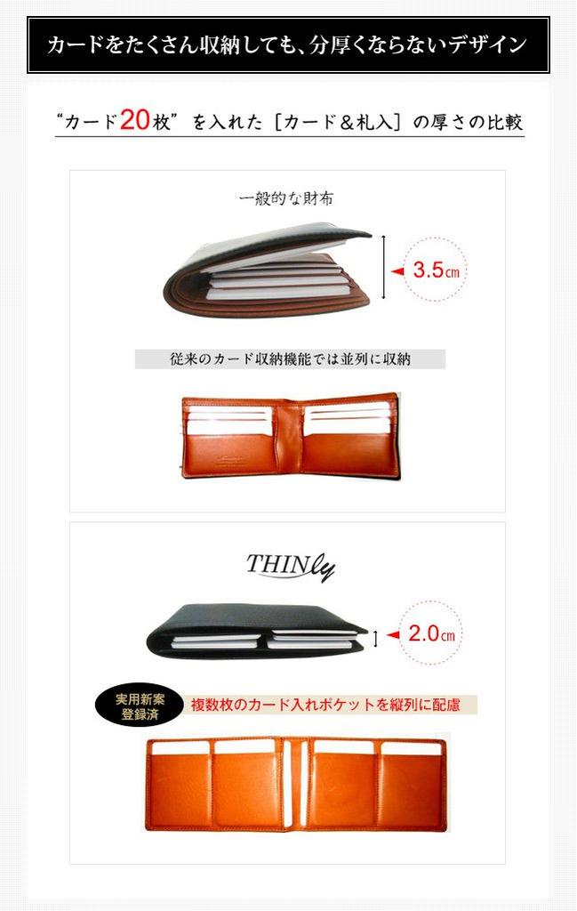 Swingly Men's Slim Long Wallet, Made in Japan, EWSLBT01, Camel