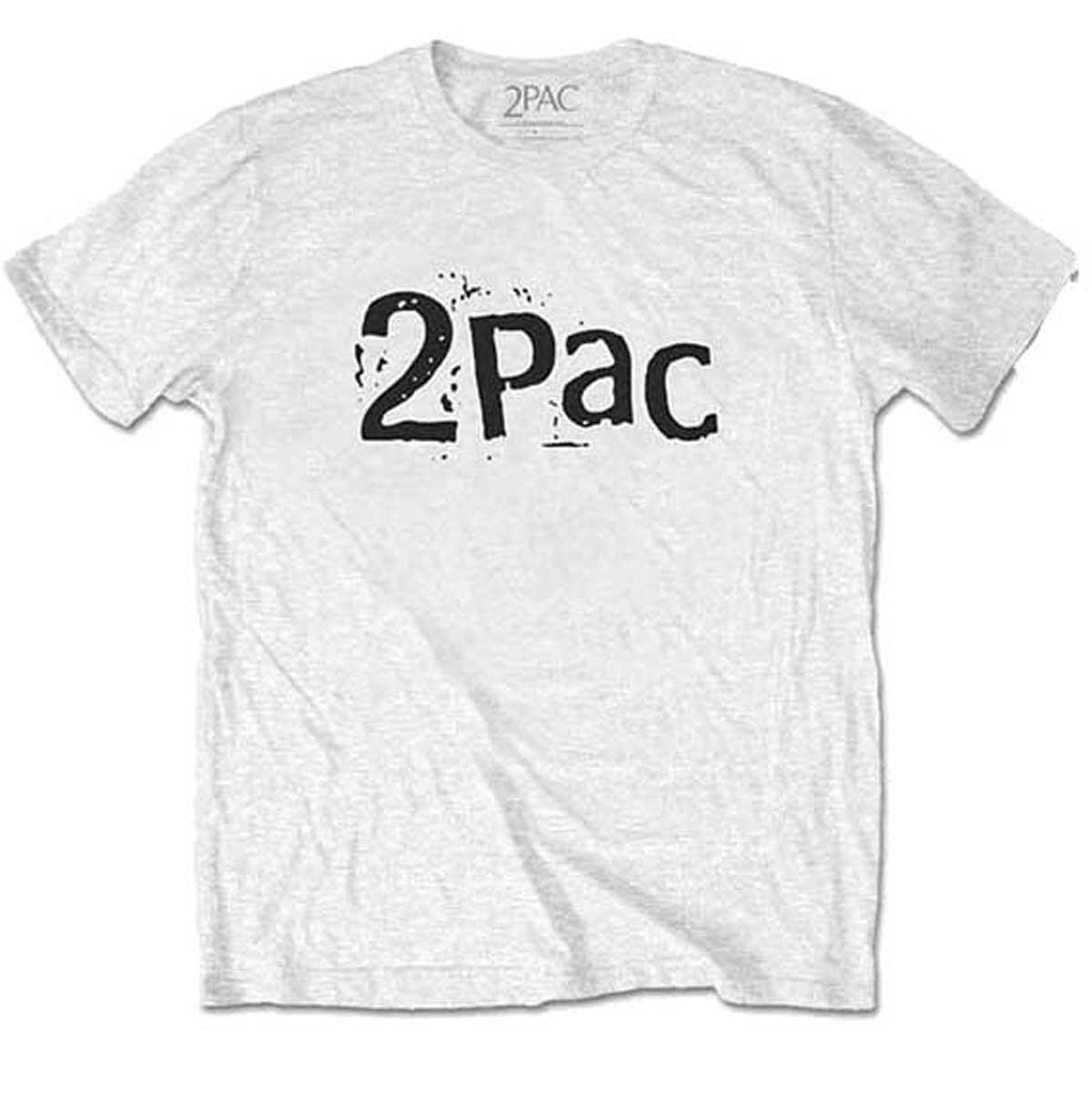 White Tupac Shakur Changes Logo Official Men s T-Shirt- XXL