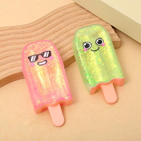 Ice Stick Squeeze Toy Stress Relief Small Ice Cream Sensory Toy Anxiety Relieving Stress Ball Hand Exercise Toy Party Favors
