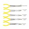 Straight Bent Tip Extra Long Nose Pliers 0/25/45/90 Degree Hand Removal Tools  Auto Care