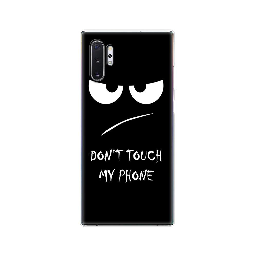Silikonový kryt na telefon Pro Samsung Galaxy Note 10 Note10 Pouzdro Měkký TPU Zadní kryt Pro Samsung Note 10 plus fundas Coque nárazník