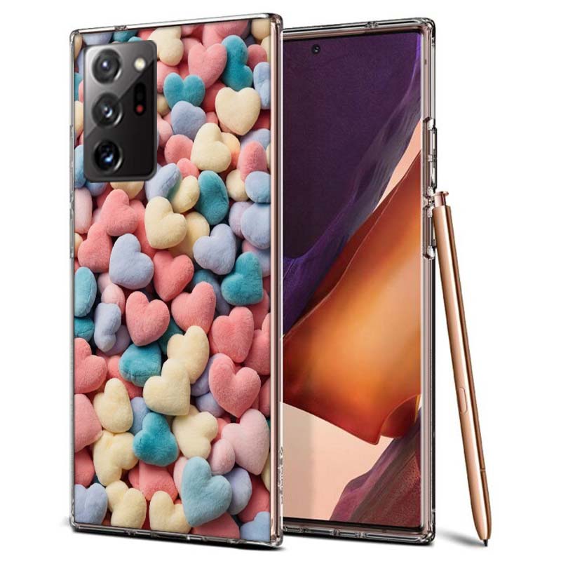 

Furry Heart Phone Case for Samsung A55 A35 A25 A15 A07 A05S A16 A17 A26 A36 A37 A56 A57 Galaxy Note 20 10 A50S A71 A51 A31 A30 A Samsung A26 5G