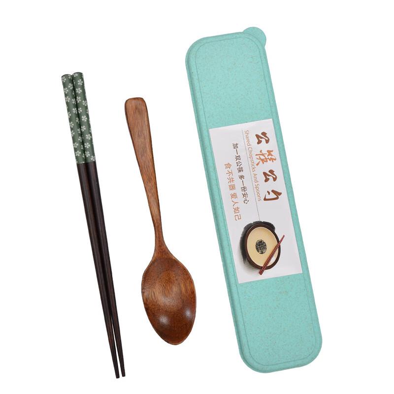 DREAM Portable Wooden Chopsticks & Spoon Set