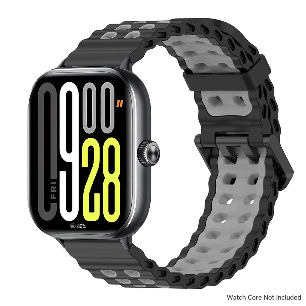 For Redmi Watch 6 5 4 Strap Silicone Wristband For Xiaomi Mi Band 8/9 Pro Band Correa Sport Bracelet Replacement Accessorie