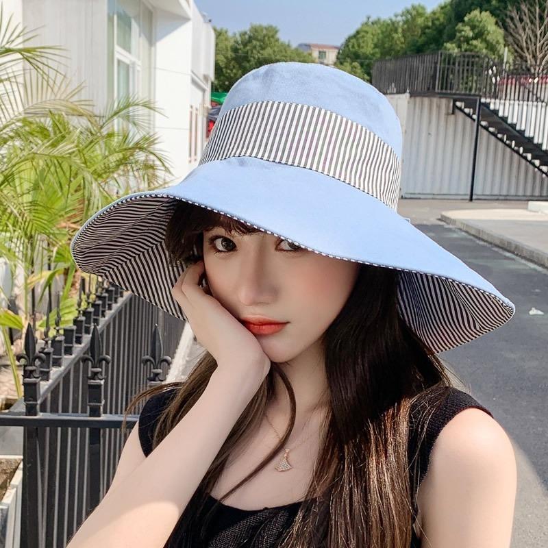 

Модная шляпа от солнца для путешествий, солнцезащитная шляпа с большими полями, женская шляпа для рыбалки с большими полями на весну и лето