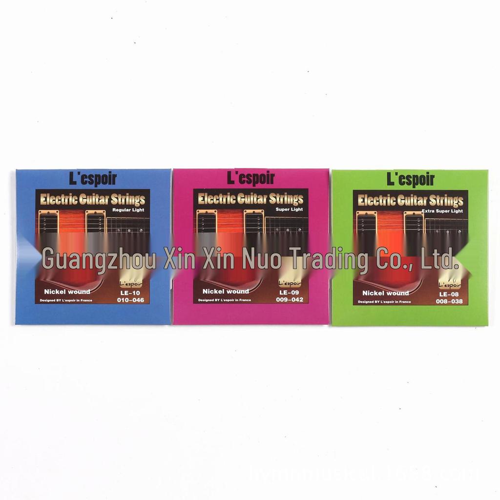 Gold Bean Anti-Rust Hexagonal Steel Core Nickel-Coated Guitar Strings