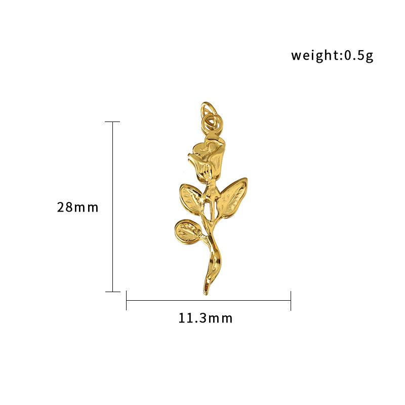 Sun And Moon Round Pendant Necklace 18K Pendant Series Ring Gold Color Preservation Independent Station Necklace Accessories