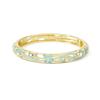 Moda Colorido Vintage Esmalte Cloisonné Pulseira Tradicional Chinesa Flor Cristal Esmalte Abertura Pulseira de Mão Feminina Meninas