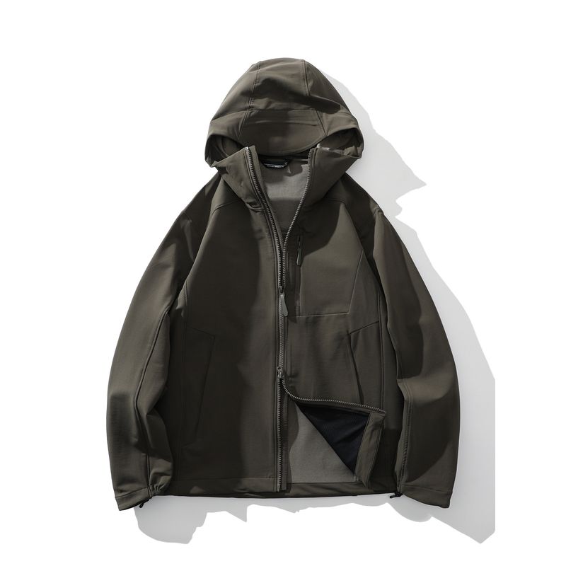 Birdhouse Gamma Mx Outdoor Lightweight Sports Softshell Jacket Windproof Waterproof Jacket Export Men s Outerwear Retro Green L