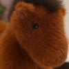With Mane Horse Plush Toys Simulation Cartoon Horse Stuffed Toy  Valentine's Day Gifts