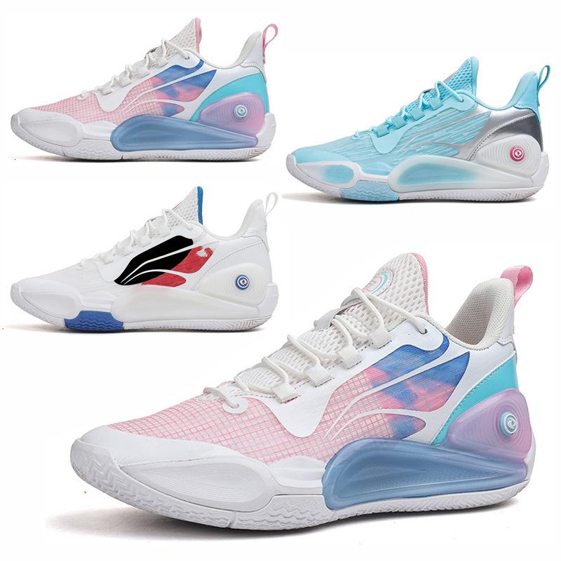 Mesh Couple Basketball Shoes for Men and Women Breathable Wear-resistant Non-slip Comfortable Casual Sports Shoes
