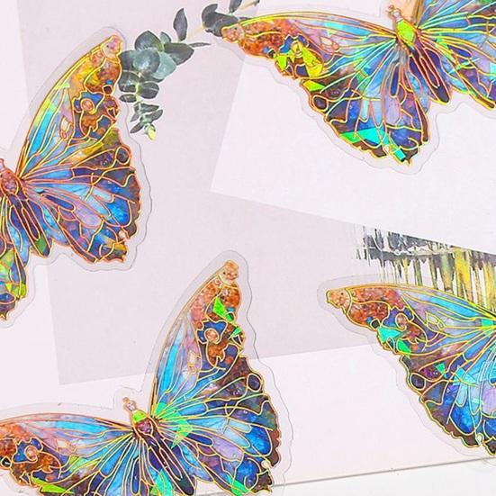 20 Stück 2D Große Schmetterling Wandaufkleber Selbstklebende Schmetterlingssticker Abziehen und Aufkleben Abnehmbare Wandmalereien für Küche Schlafzimmer Wohnzimmer