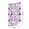 Wallpaper Flowers White, Purple and Powder Pink for the Living Room and Bedroom 50x1000