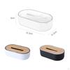 Elegant Wooden Tissue Box Organizer for Home and Office