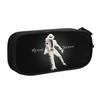 Michael Jackson Dance Pencil Cases Fashion  MJJ Pop Music Singer Pen Holder Bag Student Big School Supplies Cosmetic Pencilcases